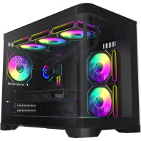 Корпус для ПК Gamemax HYPE-M Black Корпус для ПК Gamemax HYPE-M Black
