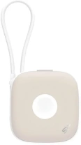Батарея універсальна Silicon Power MP10 10000mAh 20W Qi 15W Built-in 2xType-C Cable Caramel Brown (SP10KMAPBKMP101M)