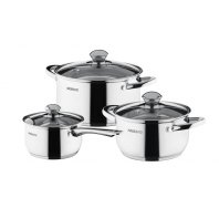 Набір посуду Ardesto Gemini Gourmet 6 предметів (AR1906PS) Набір посуду Ardesto Gemini Gourmet 6 предметів (AR1906PS)