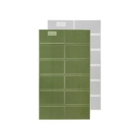 Туристичний килимок Naturehike CNK2450WS044 подвійний 200x120х1,8см зелений (6927595789995)