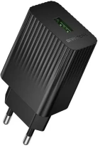 Зарядний пристрій BOROFONE BAS72A Source QC3.0 18W Black (6941991122637)