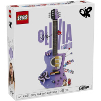 Конструктор LEGO Editions Music Подвійна гітара Олівії Родріґо (43031)