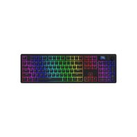 Клавіатура Hator Skyfall 100 PRO Aurum Vanila Silent RGB Wireless/Bluetooth/USB UA Black (HTK4101UA)