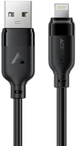 Кабель Acefast C16-02 12W AM / Lightning 1.2m Black (6974316286202)