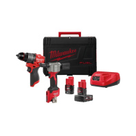 Набір електроіструментів Milwaukee M12 FPP2D2-422X FUEL POWER PACK IN2 (4933480593) Набір електроіструментів Milwaukee M12 FPP2D2-422X FUEL POWER PACK IN2 (4933480593)