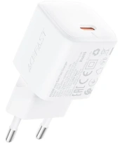 Зарядний пристрій Acefast A118 GaN PD 30W White (6974316285366)