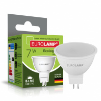Лампочка Eurolamp LED SMD MR16 7W GU5.3 4000K 220V (LED-SMD-07534(P)) Лампочка Eurolamp LED SMD MR16 7W GU5.3 4000K 220V (LED-SMD-07534(P))