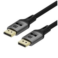 Кабель мультимедійний DisplayPort M to DisplayPort M 1.5m V1.4 8K black ColorWay (CW-CBDP093-BK) Кабель мультимедійний DisplayPort M to DisplayPort M 1.5m V1.4 8K black ColorWay (CW-CBDP093-BK)