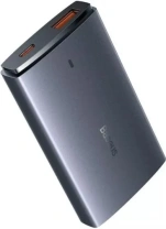Зарядний пристрій Baseus GaN5 Pro Ultra-Slim 65W with Type-C/Type-C Gray  (CCGP150113)