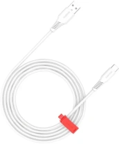 Кабель Canyon OnWire 18TP 18W AM / Type-C 2m White (CNS-AC18SC20W)