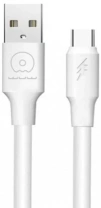 Кабель WUW X168 5A AM / Type-C 1m White (6972573331635)