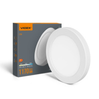 Світильник Videx DL6R 12W 3000K-4000K-6500K White (VL-DL6R-12CW)