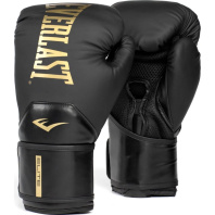 Боксерські рукавички Everlast Elite 2 Boxing Glove P00003272 чорний, золотий 14 унцій (009283623722)