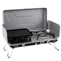 Портативна газова плитка Outwell Merapi Pro Duo Deluxe (651270) (932203)