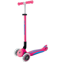 Самокат Globber Elite Lights Рожевий до 50 кг 3-9 років (439-610-3) Самокат Globber Elite Lights Рожевий до 50 кг 3-9 років (439-610-3)
