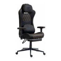 Крісло ігрове GT Racer X-2407 Black/Orange (X-2407 Fabric Black/Orange)