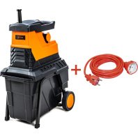 Подрібнювач GTM MS2800/45 KIT, 220В, 2800Вт, до 45мм, фреза, 60л + подовжувач 10м (MS2800/45_KIT+ext.cord) Подрібнювач GTM MS2800/45 KIT, 220В, 2800Вт, до 45мм, фреза, 60л + подовжувач 10м (MS2800/45_KIT+ext.cord)