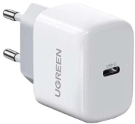 Зарядний пристрій UGREEN CD241 Mini PD 20W Fast Charger White  (UGR-10220)