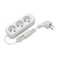 Мережевий подовжувач Electrum C-ES-1811 3.0m, 3 роз, white (C-ES-1811) Мережевий подовжувач Electrum C-ES-1811 3.0m, 3 роз, white (C-ES-1811)