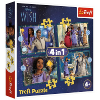 Пазл Trefl Wish Мрії збуваються 4 in 1 (35, 48, 54, 70) елемента (5900511346497)