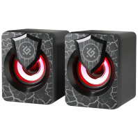 Акустична система Defender Onyx Led USB Black (65038)