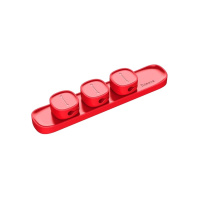 Тримач для кабелю Baseus Peas Cable Clip Red (ACWDJ-09)