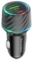 Автомобільний зарядний пристрій BOROFONE BZ21 Brilliant 48W Black (6941991101175) Автомобільний зарядний пристрій BOROFONE BZ21 Brilliant 48W Black (6941991101175)