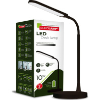 Настільна лампа Eurolamp LED 10W 350lm 4000K 1800mAh (LED-TLB-10W(black)) Настільна лампа Eurolamp LED 10W 350lm 4000K 1800mAh (LED-TLB-10W(black))