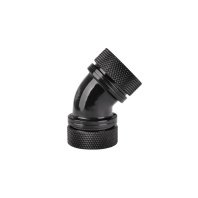 Фітинг для СВО ThermalTake Pacific G1/4 PETG Tube 45-Degree Dual Compression 16mm OD Black (CL-W098-CA00BL-A) Фітинг для СВО ThermalTake Pacific G1/4 PETG Tube 45-Degree Dual Compression 16mm OD Black (CL-W098-CA00BL-A)