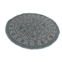 Туристичний килимок Easy Camp для пікніка Bilberry Round Carpet 150 cm (180139) (932254)
