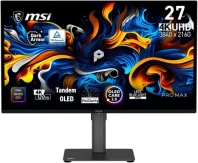 Монітор MSI Pro Max 271UPX12G (PRO MAX 271UPX12G) - 26.5" QD-OLED / 3840?2160 / 120 Гц / AMD FreeSync Premium Pro, Nvidia G-Sync Compatible / Pivot / HAS Монітор MSI Pro Max 271UPX12G (PRO MAX 271UPX12G) - 26.5" QD-OLED / 3840?2160 / 120 Гц / AMD FreeSync Premium Pro, Nvidia G-Sync Compatible / Pivot / HAS