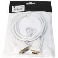 Кабель мультимедійний DVI to VGA 24+1pin, 1.0m white Atcom (9505) Кабель мультимедійний DVI to VGA 24+1pin, 1.0m white Atcom (9505)
