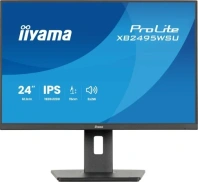 Монітор iiyama ProLite XB2495WSU-B1 Black - 24.1" IPS / 1920?1200 / 100 Гц / Pivot / HAS Монітор iiyama ProLite XB2495WSU-B1 Black - 24.1" IPS / 1920?1200 / 100 Гц / Pivot / HAS