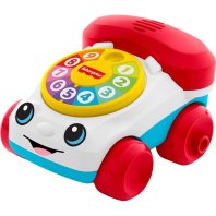 Каталка Fisher-Price машинка "Веселий телефончик" (JKD56) Каталка Fisher-Price машинка "Веселий телефончик" (JKD56)