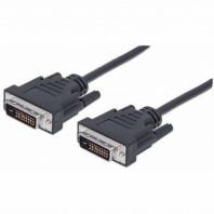 Кабель мультимедійний DVI to DVI 24+1pin, 1.8m Pro black REAL-EL (EL123500038) Кабель мультимедійний DVI to DVI 24+1pin, 1.8m Pro black REAL-EL (EL123500038)