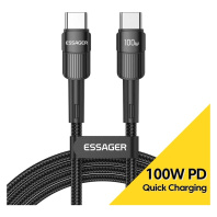 Кабель Essager Star 100W Type-C / Type-C 0.5m Black (EXCTT1-XCB01) Кабель Essager Star 100W Type-C / Type-C 0.5m Black (EXCTT1-XCB01)