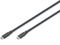Кабель Digitus 240W USB4 Type-C / Type-C 0.5m Black (AK-300350-005-S)