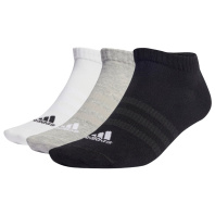 Шкарпетки Adidas T SPW LOW 3P IC1337 сірий, білий, чорний 37-39 (4066746302248)