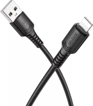 Кабель BOROFONE BX116 Certain 12W AM / Lightning 1m Black (6941991119743)