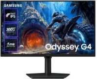 Монітор Samsung Odyssey G4 LS25HG400EIXUA Black - 25" IPS / 1920?1080 / 300 Гц / AMD FreeSync Premium, Nvidia G-Sync Compatible / Pivot / HAS