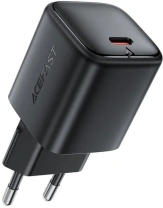 Зарядний пристрій Acefast A136 PD GAN 40W Black (6974316286233)
