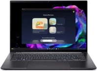 Ноутбук Acer Swift X 14 SFX14-61G-R3TS NX.JA8EU.003 Black - 14.5" OLED 120 Гц / AMD Ryzen AI 7 / 350 / DDR5 16 ГБ / PCI-E SSD 1 ТБ / GeForce RTX 5060