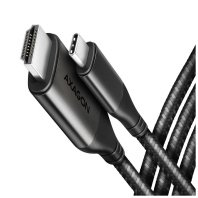 Кабель мультимедійний USB-C to HDMI M 1.8m black AXAGON (RVC-HI2MC) Кабель мультимедійний USB-C to HDMI M 1.8m black AXAGON (RVC-HI2MC)
