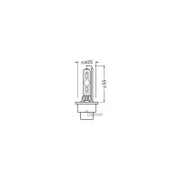 Автолампа Osram 66240CBB-HCB Автолампа Osram 66240CBB-HCB