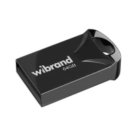 USB флеш накопичувач Wibrand 64GB Hawk Black USB 2.0 (WI2.0/HA64M1B) USB флеш накопичувач Wibrand 64GB Hawk Black USB 2.0 (WI2.0/HA64M1B)