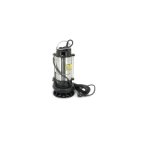 Заглибний насос Voltronic 750W, 220V, до 7 м?/год, підйом до 10 м, 50 мм, INOX, 410х200х235мм, 7,5 кг + перехідник (YT-P-750-10)
