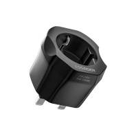 Перехідник EU to UK 220V black Essager (ECTZH-YCC01-Z) Перехідник EU to UK 220V black Essager (ECTZH-YCC01-Z)