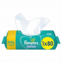 Дитячі вологі серветки Pampers Fresh Clean 80 шт (8001841077598) Дитячі вологі серветки Pampers Fresh Clean 80 шт (8001841077598)