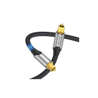 Кабель мультимедійний Optical Toslink 1.5m 5.1ch gray Vention (BAVHG) Кабель мультимедійний Optical Toslink 1.5m 5.1ch gray Vention (BAVHG)