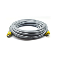 Кабель мультимедійний HDMI M to HDMI M 20.0m V2.0 gray V-LINK (YT-HDMI(M)/(M)HSV2.0-20m/16189)